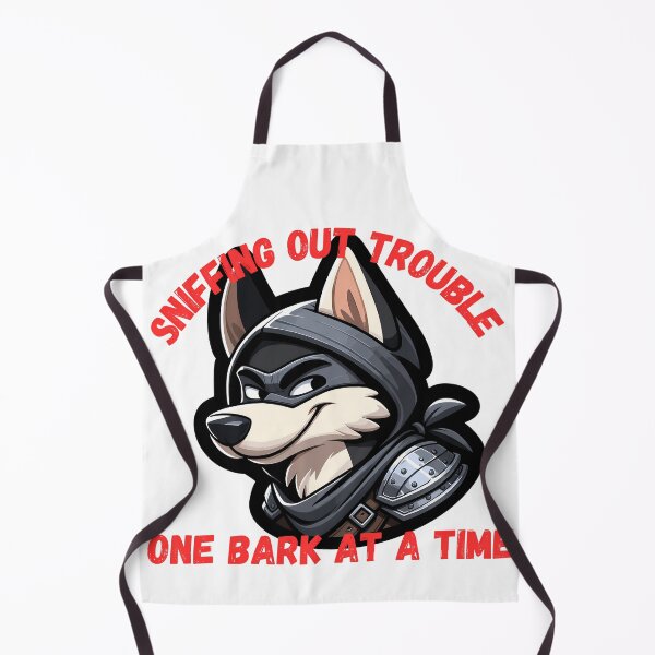 Item preview, sneaky dog Sniffing out Trouble designed and sold by VividDripCo.