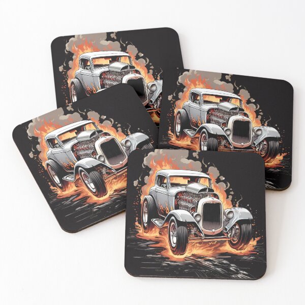 Item preview, Hot Rod Burnout 5 designed and sold by BajanTees.