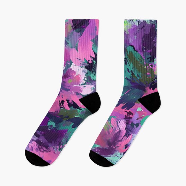 Item preview, Vibrant Impasto Floral Abstract designed and sold by inkArtistryfine.