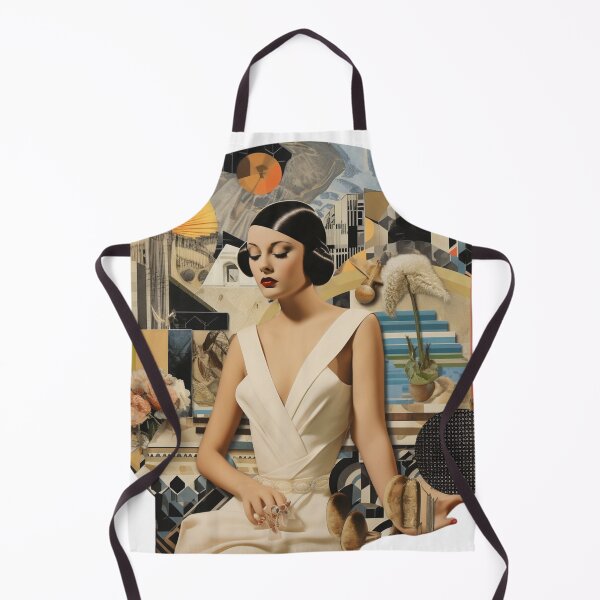 Aperçu de l'œuvre Collage Art Déco créée et vendue par Thingsnsich.
