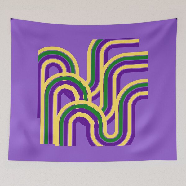 Item preview, Mardi Gras Curvy Design designed and sold by Seedcap7.