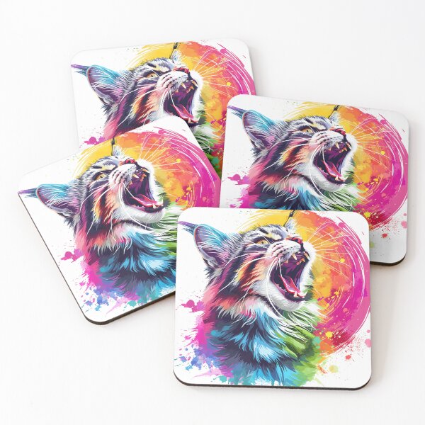 Item preview, Neon Feline Fury designed and sold by Mark  Brown.