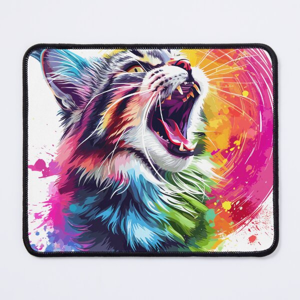 Item preview, Neon Feline Fury designed and sold by Mark Brown.