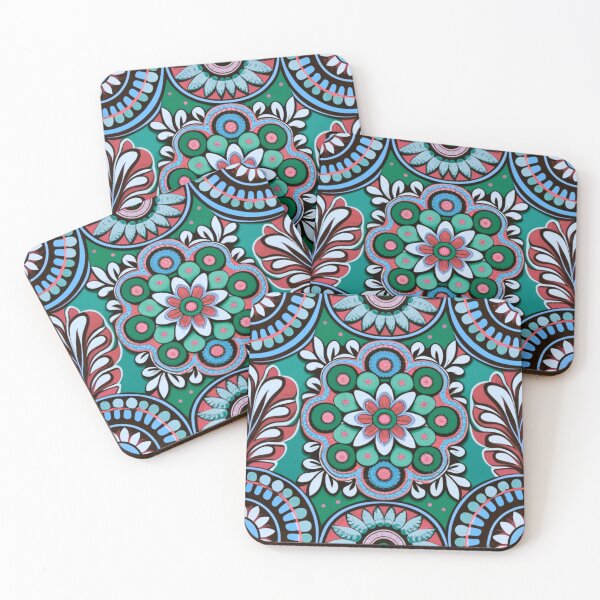 Item preview, Ethnic mandala with colorful ornament designed and sold by Casanova7000.