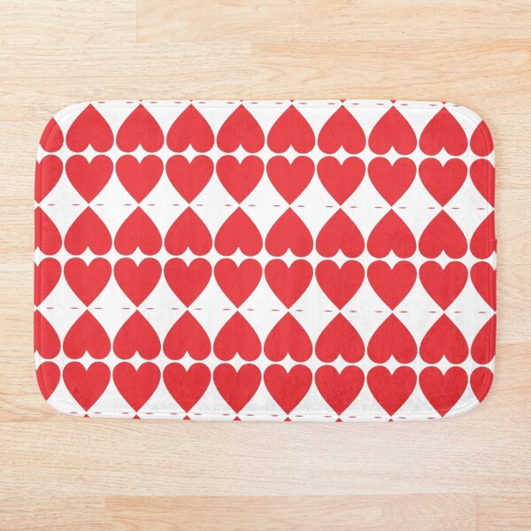 Item preview, A pattern of red hearts designed and sold by johndesign88.
