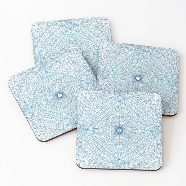 Item preview, Rectangular Pattern #4 Morph C [16678-Blues-WB] designed and sold by LottMultimedia.