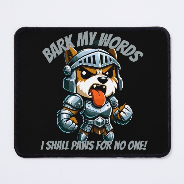 Item preview, Angry warrior dog bark My words designed and sold by VividDripCo.