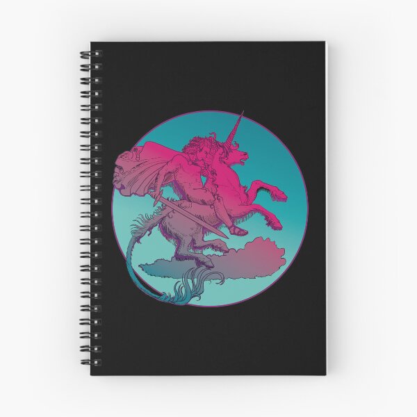 Item preview, Unicorn Soldier (Pink and Teal Vibrant) designed and sold by Tiirabird.