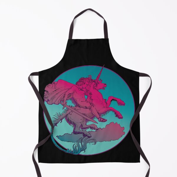 Item preview, Unicorn Soldier (Pink and Teal Vibrant) designed and sold by Tiirabird.