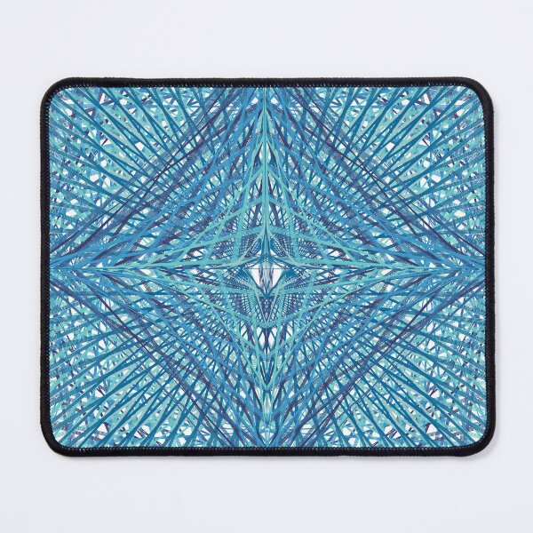 Item preview, Rectangular Pattern #4 Morph C [16782-Blues-WB] designed and sold by LottMultimedia.