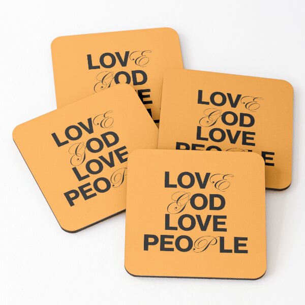 Item preview, Love God Love People designed and sold by wlkonwtrdesigns.