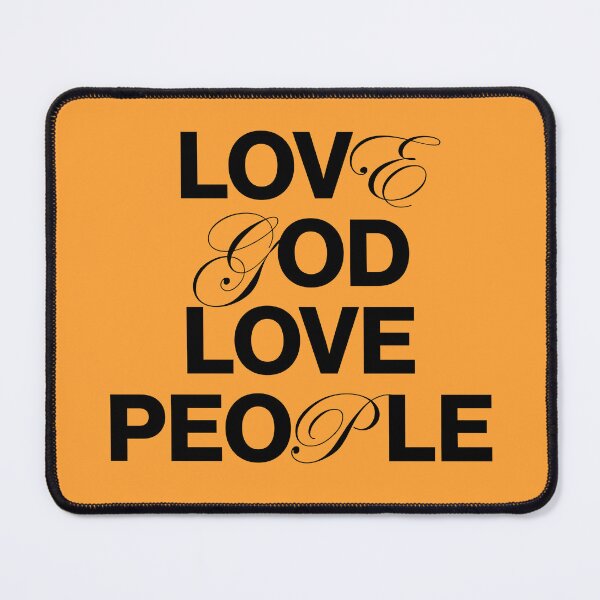 Item preview, Love God Love People designed and sold by wlkonwtrdesigns.
