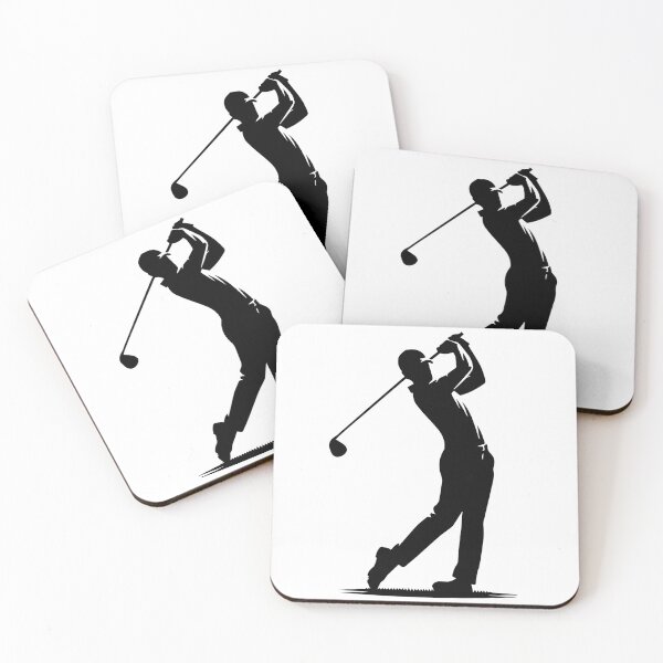 Artikelvorschau, Golfer-Silhouette entworfen und verkauft von digital-savant.