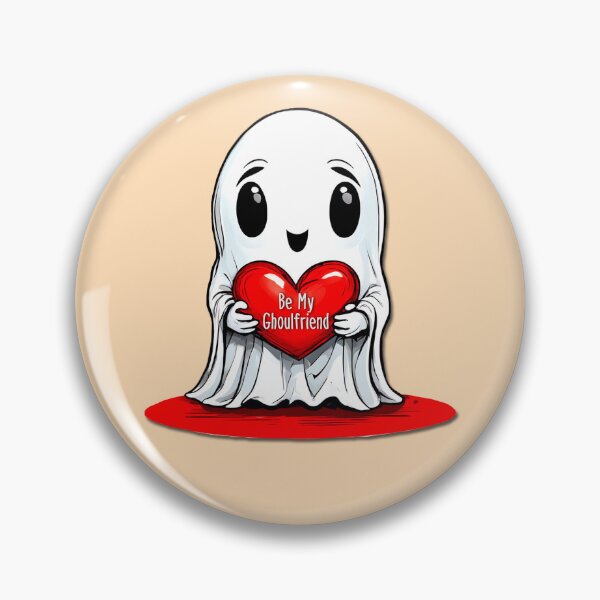 Item preview, Ghost Valentine Sticker Be My Ghoulfriend Valentines Day designed and sold by TrueWorth.