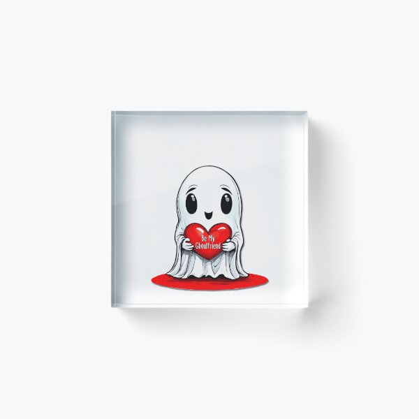 Item preview, Ghost Valentine Sticker Be My Ghoulfriend Valentines Day designed and sold by TrueWorth.