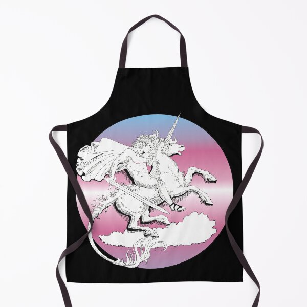 Item preview, Unicorn Soldier (Trans Rights) designed and sold by Tiirabird.