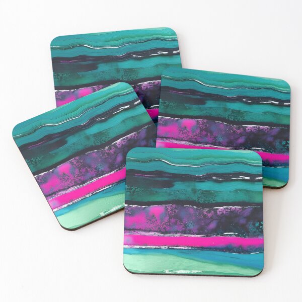 Item preview, Abstract Crystals Painting designed and sold by KiwiArtistDK.