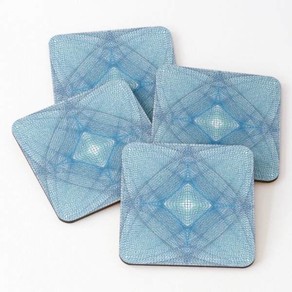 Item preview, Rectangular Pattern #4 Morph C [16945-Blues-WB] designed and sold by LottMultimedia.