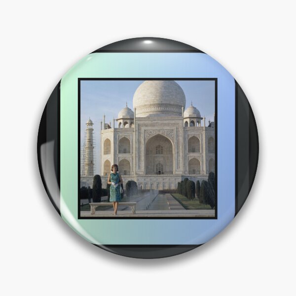 Item preview, FIRST LADY JACQUELINE KENNEDY VISITS THE TAJ MAHAL IN AGRA UTTAR PRADESH, INDIA MARCH 15 1962 designed and sold by PatriotCat.