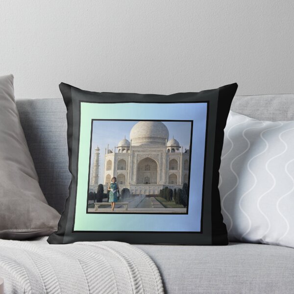 Item preview, FIRST LADY JACQUELINE KENNEDY VISITS THE TAJ MAHAL IN AGRA UTTAR PRADESH, INDIA MARCH 15 1962 designed and sold by PatriotCat.
