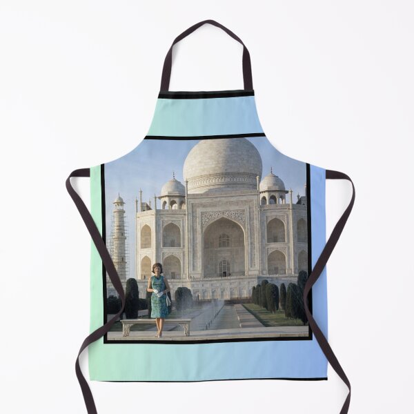 Item preview, FIRST LADY JACQUELINE KENNEDY VISITS THE TAJ MAHAL IN AGRA UTTAR PRADESH, INDIA MARCH 15 1962 designed and sold by PatriotCat.