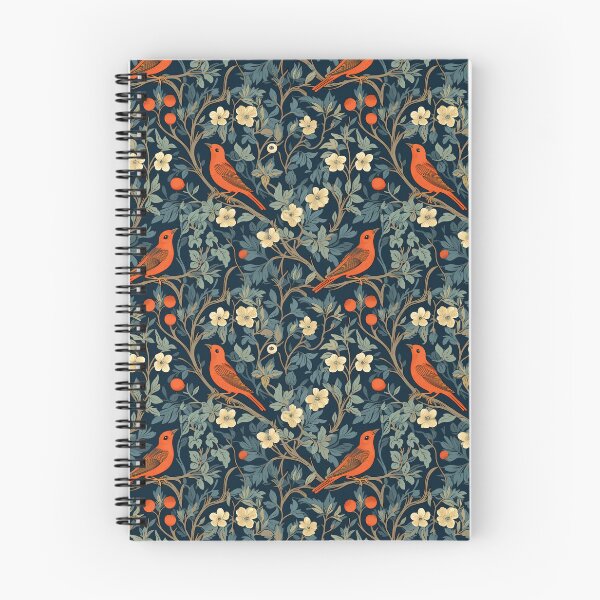 Item preview, birds in fruit trees #2 designed and sold by darkartsflowers.