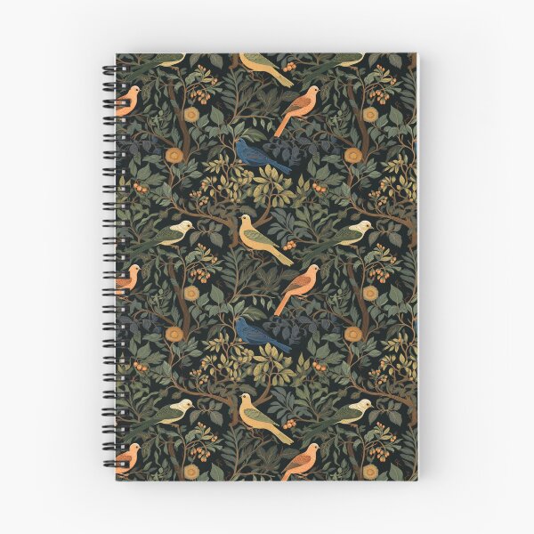 Item preview, birds in fruit trees #4 designed and sold by darkartsflowers.