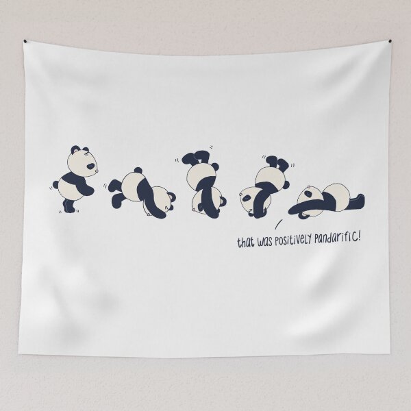 Item preview, Positively Pandarific: Tumbling Panda designed and sold by ShopPandarific.