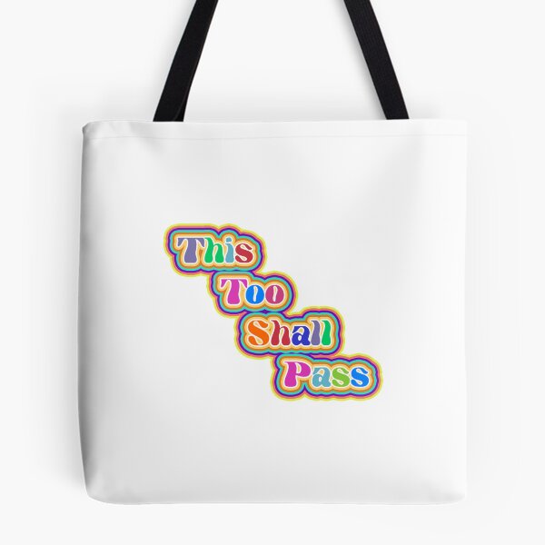 Item preview, "This Too Shall Pass" Quote designed and sold by lambilazy.