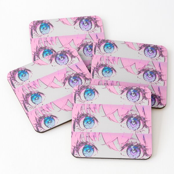 Item preview, Pastel Pink Manga Girl Heart Eyes Aesthetic Anime Edit designed and sold by MikaseSan.