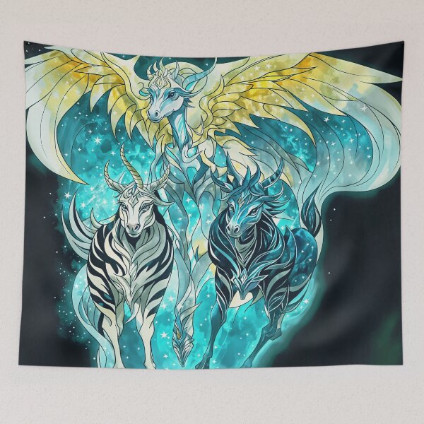 Item preview, Celestial Steeds  designed and sold by Claude  Leblanc.