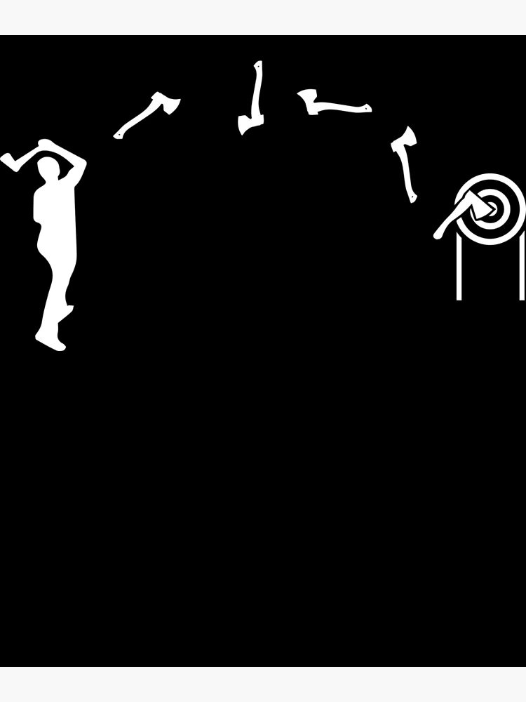 Thumbnail 3 von 3, Poster, Axe Throwing Axe Thrower Men's Axe Throwing Gift Gear designt und verkauft von DynamicDesign.