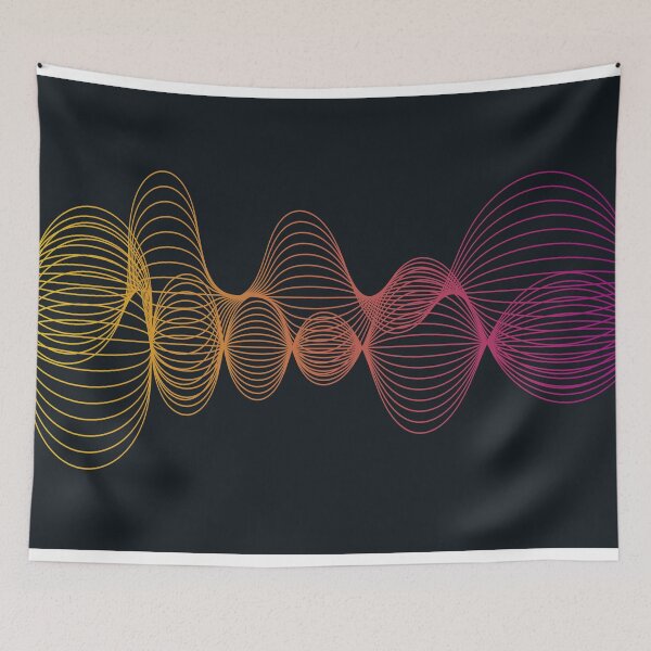 Item preview, Vibrant waves designed and sold by gelibolu.