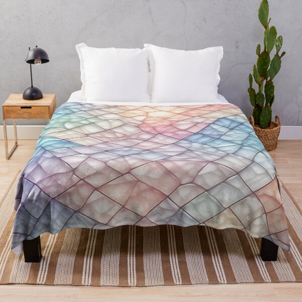 Item preview, Abstract Colorful Pastel Mosaic Pattern designed and sold by calibrit.