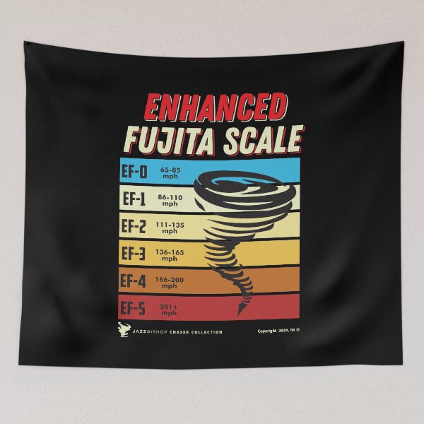 Item preview, Enhanced Fujita Scale v3 designed and sold by Jazz Bishop’s Tornado Alley Tees.