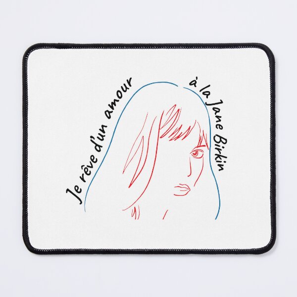 Item preview, Jane Birkin MIKA - Je rêve d'un amour à la Jane Birkin designed and sold by TooFrenchClub.