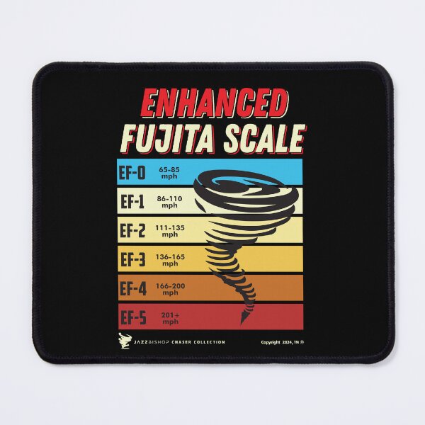 Item preview, Enhanced Fujita Scale v3 designed and sold by Jazz Bishop’s Tornado Alley Tees.