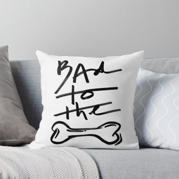 Item preview, Bad to the Bone | White designed and sold by hailandtimber.