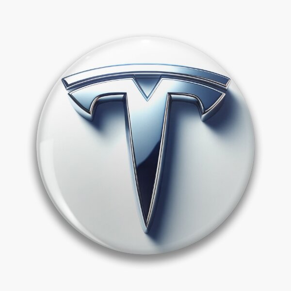 Item preview, Tesla Motors Emblem 3D Illustration designed and sold by digital-savant.