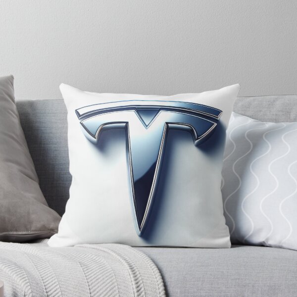 Item preview, Tesla Motors Emblem 3D Illustration designed and sold by digital-savant.