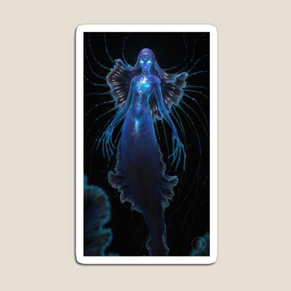 Item preview, Jellyfish Mermay designed and sold by xiaofanchuanart.
