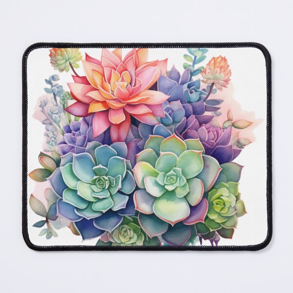 Item preview, Water Color Succulents designed and sold by Thingsnsich.
