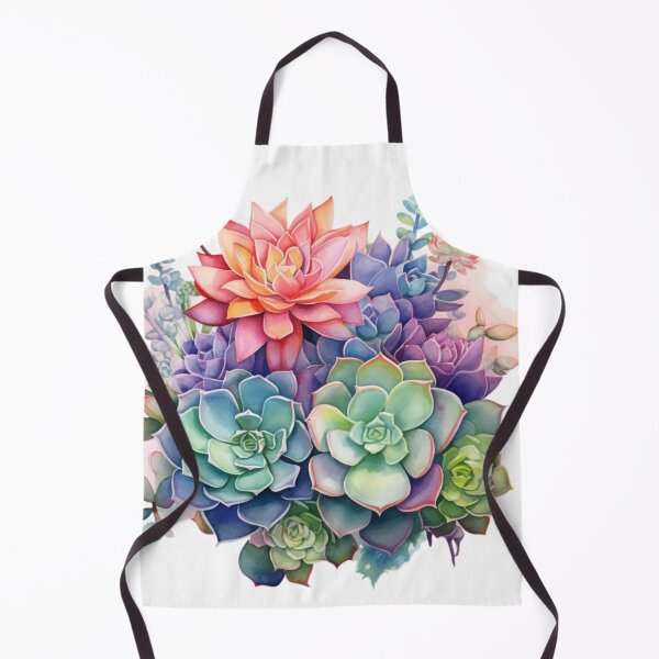 Item preview, Water Color Succulents designed and sold by Thingsnsich.