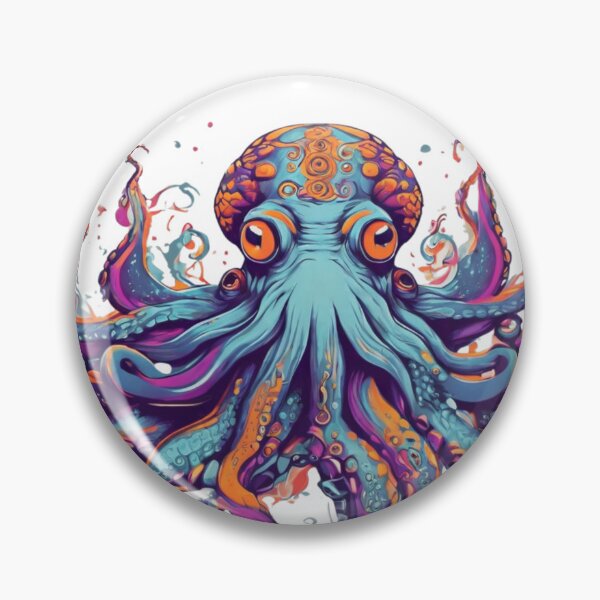 Item preview, Graphic design with A octopus designed and sold by Bitty777.