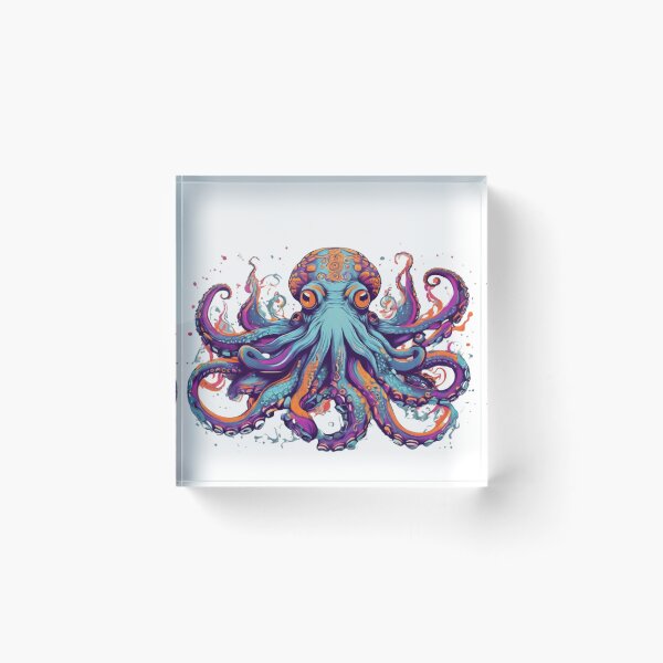 Item preview, Graphic design with A octopus designed and sold by Bitty777.