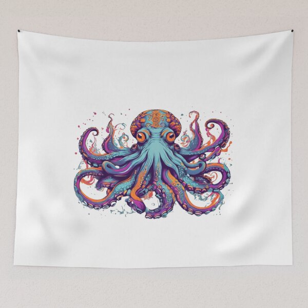 Item preview, Graphic design with A octopus designed and sold by Bitty777.