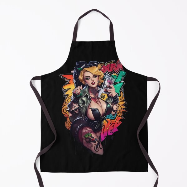Artikelvorschau, Toon Pinup Zombabe Temptress entworfen und verkauft von Bubble-Bay Shop.