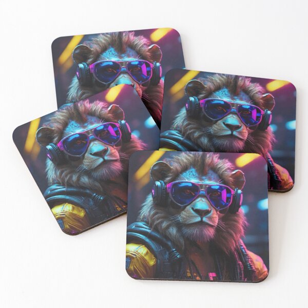 Item preview, Copy of Sport monkey in neon lights designed and sold by ejkaterina.