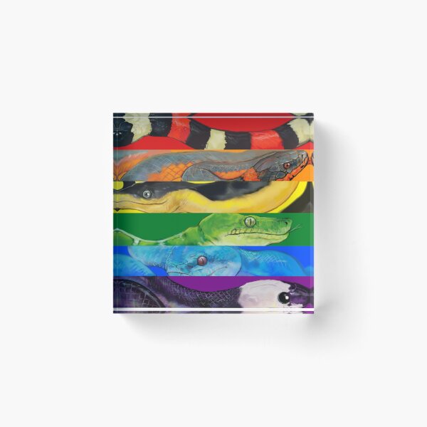 Item preview, Pride Flag: Snakes designed and sold by Haliaeetus.