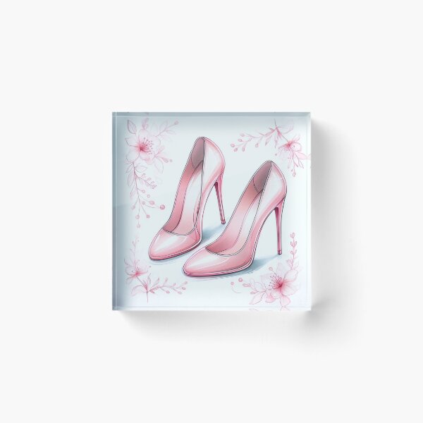 Item preview, Pink high heels. designed and sold by growing-mom.
